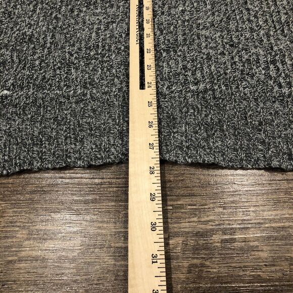 Express Sweater Womens Small Gray Turtleneck Wool Blend Knit Sweatshirt Ladies - Picture 10 of 11